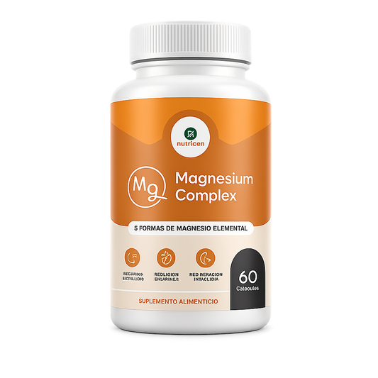 MAGNESIUM COMPLEX 8 MINERALES DE MAGNESIO - ADIOS ESTRES