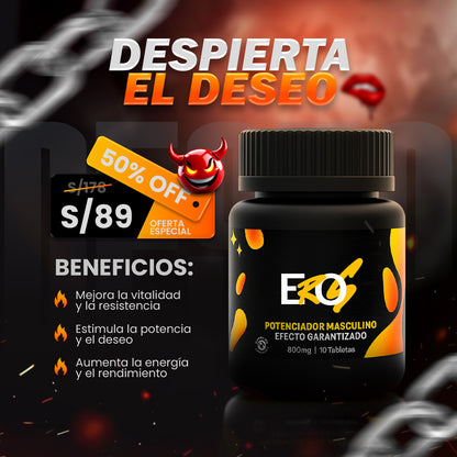 Eros - Potenciador Masculino 100% Natural